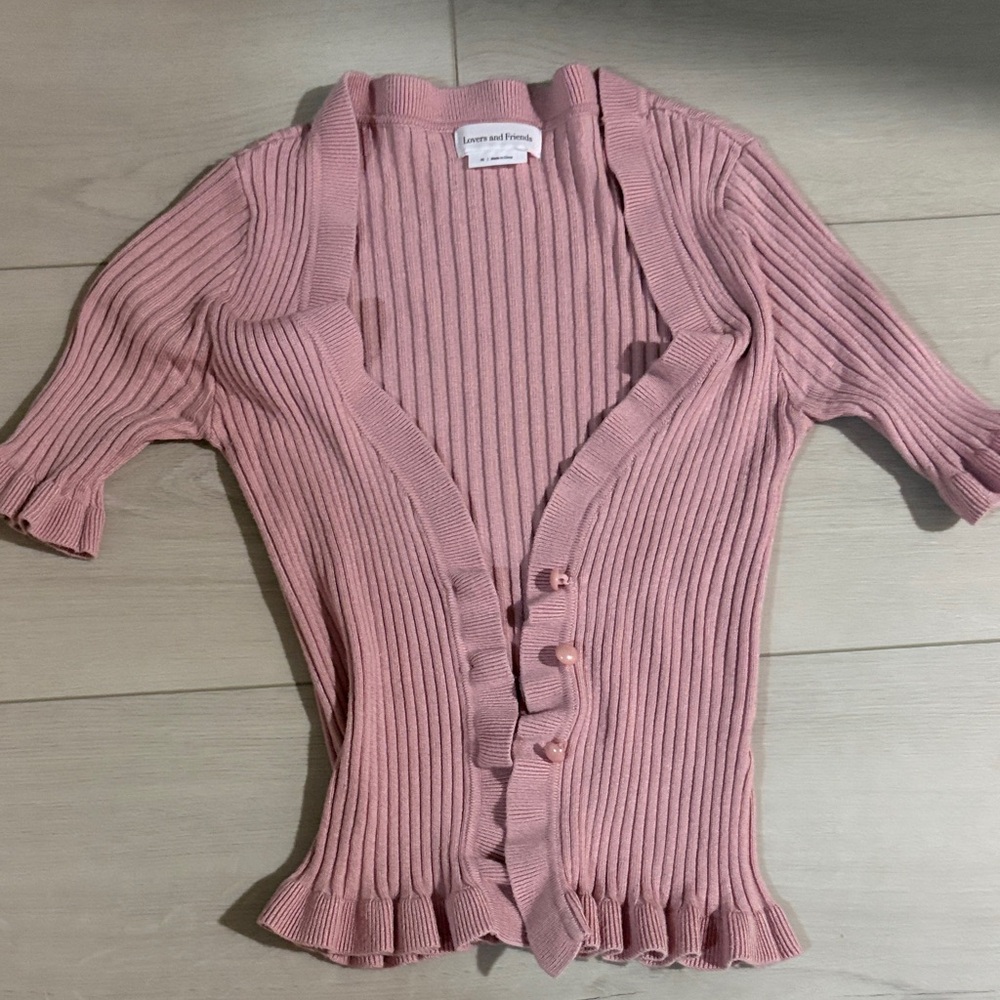 Lovers and friends cropped cardigan